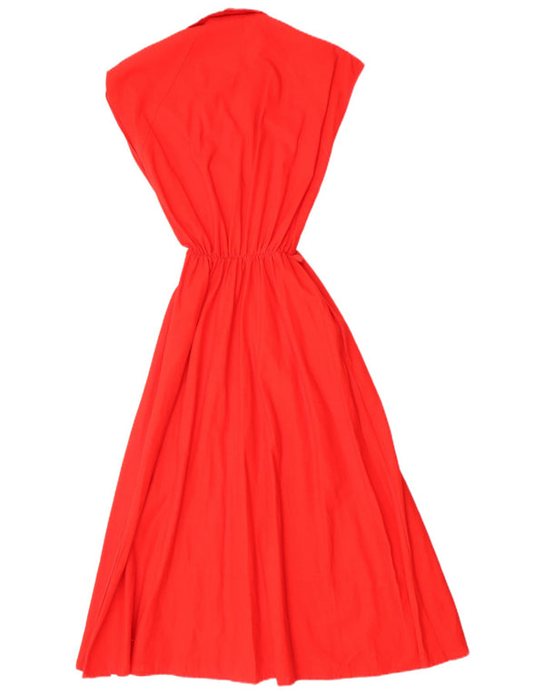 Sukienka damska Maxi w stylu vintage UK 8 Small Red