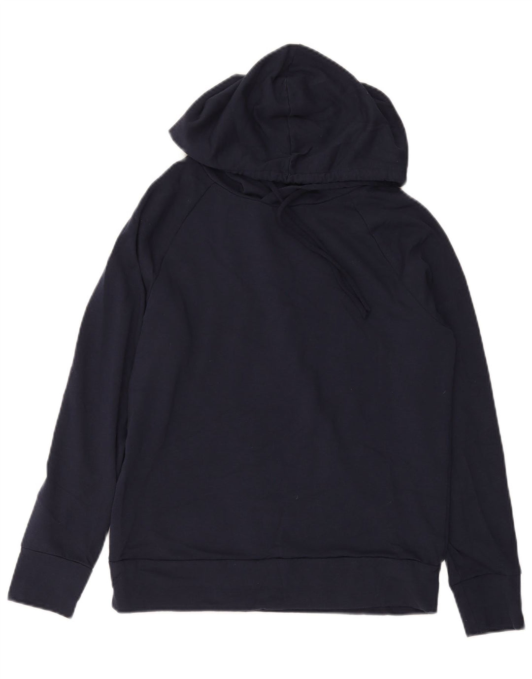 Damski sweter z kapturem EDDIE BAUER UK 10, mały, granatowy, poliester