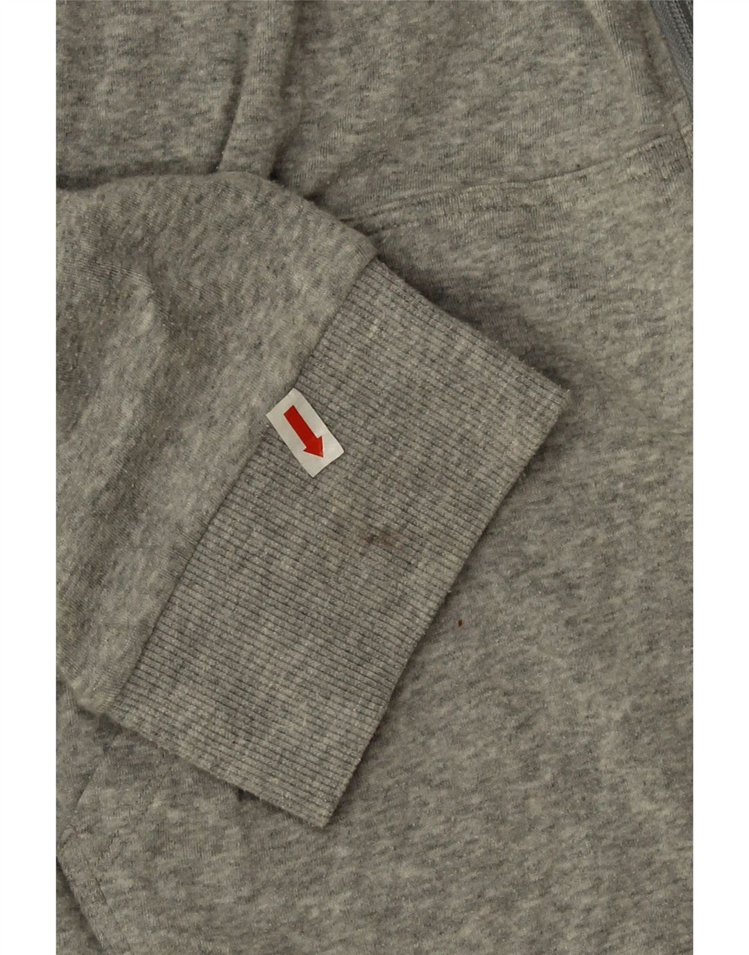 Męski sweter z kapturem i zamkiem Calvin Klein, średnioszary, bawełniany