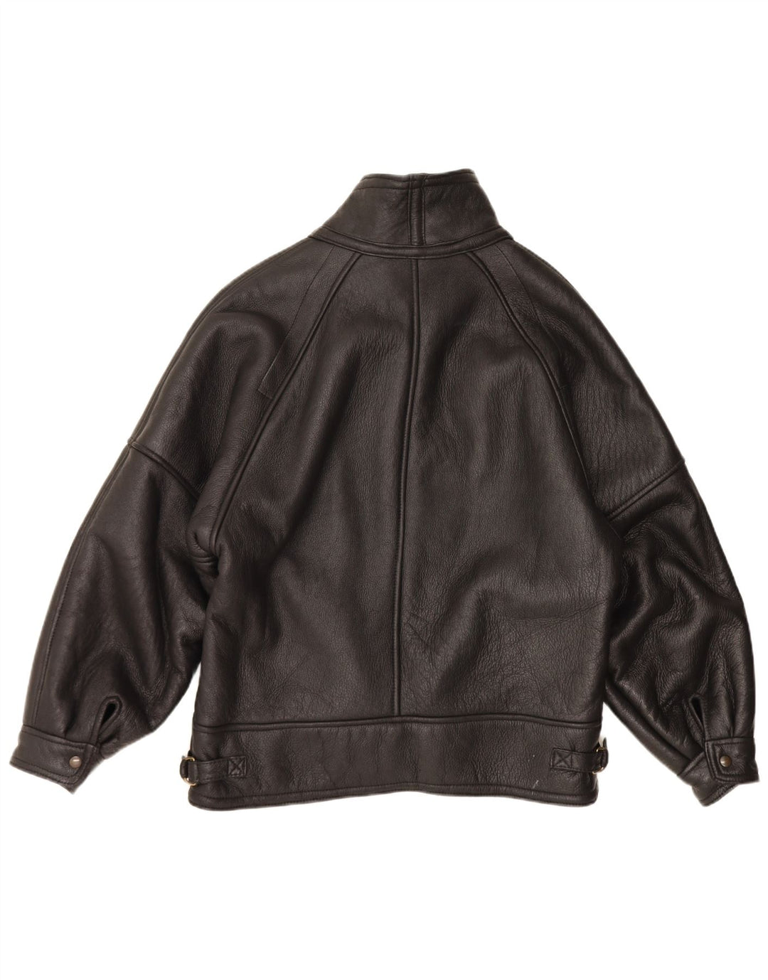 Vintage męska kurtka Shearling IT 54 2XL Czarna kurtka Shearling