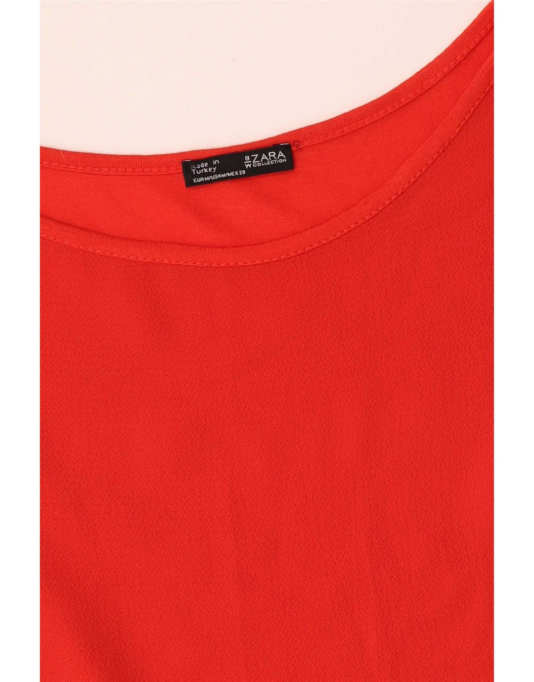 Bluzka damska Zara Top UK 12 Medium Red
