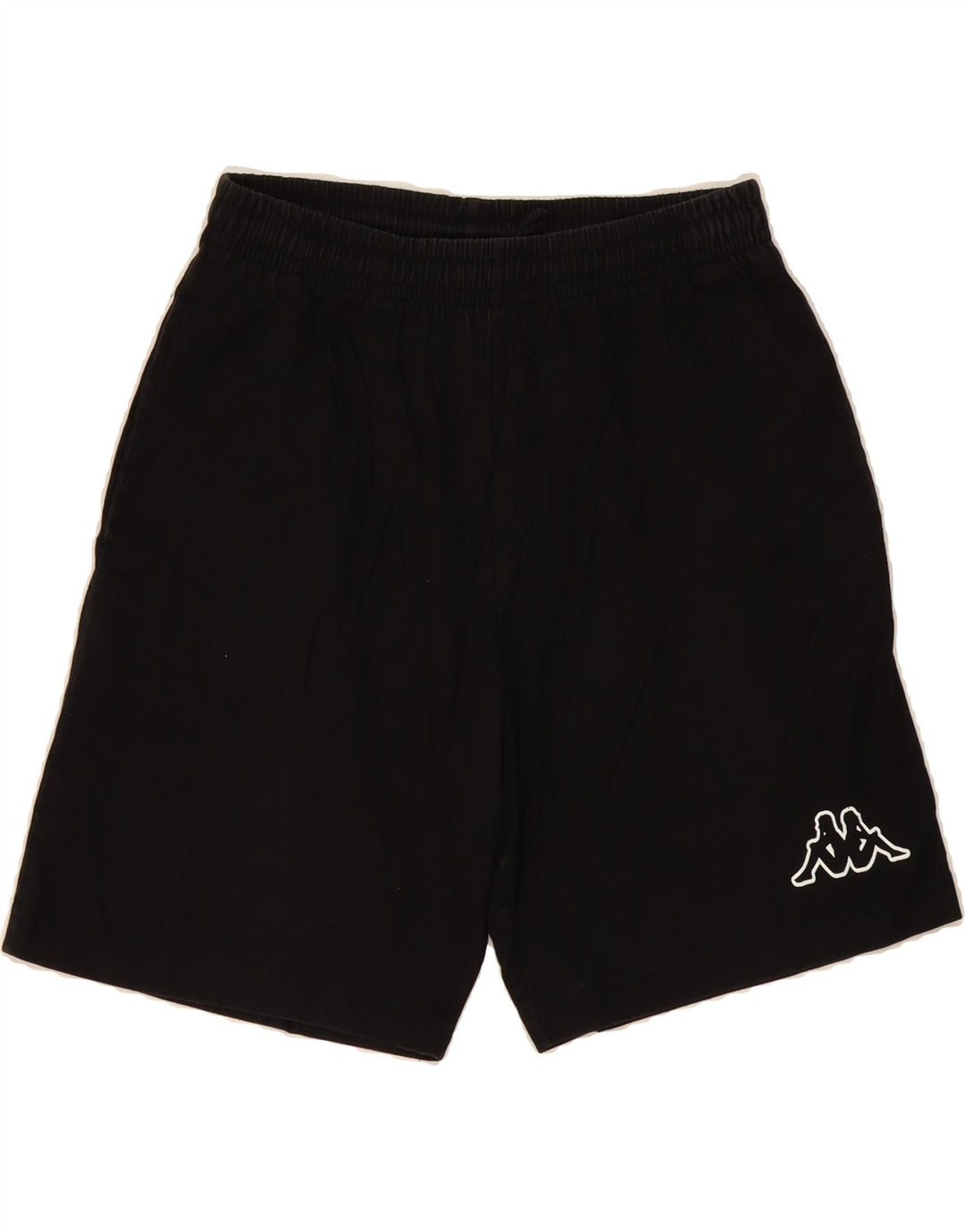 KAPPA Mens Sport Shorts Medium  Black Cotton Vintage Kappa and Second-Hand Kappa from Messina Hembry 