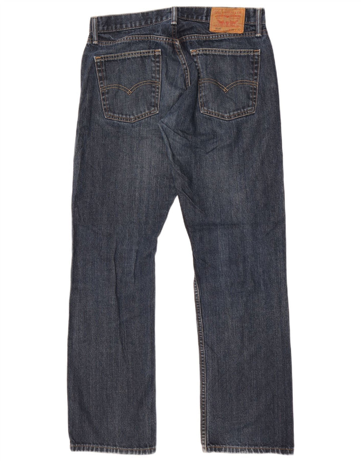 Męskie jeansy Levi's 514 Straight W32 L32 Niebieskie bawełniane
