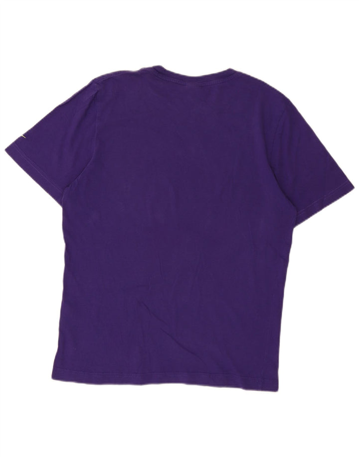 Męski T-shirt Nike Regular Graphic Top, mały, fioletowy, bawełniany