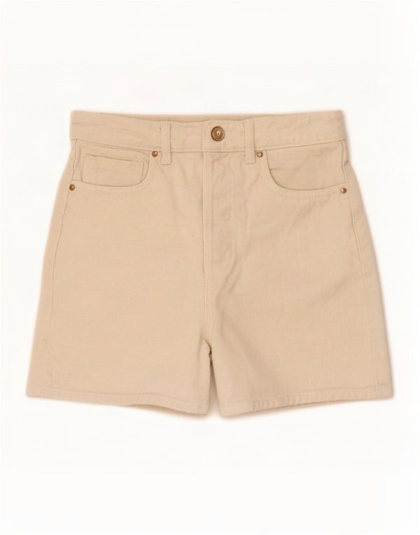 Spodenki jeansowe damskie Zara EU 34 2XS W24 beżowe