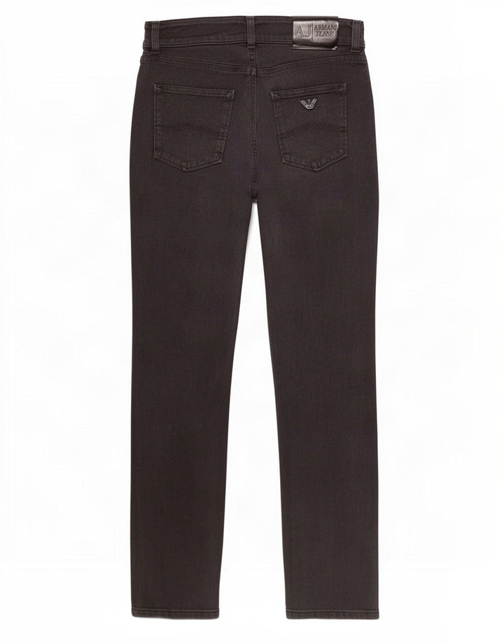 Damskie jeansy Armani Slim W27 L28 Szara bawełna