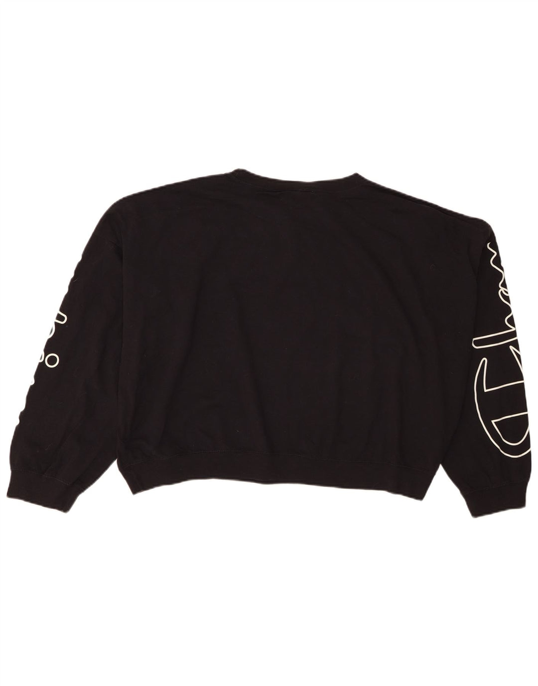 Damska bluza Champion Oversized Graphic Jumper UK 14 Medium Black