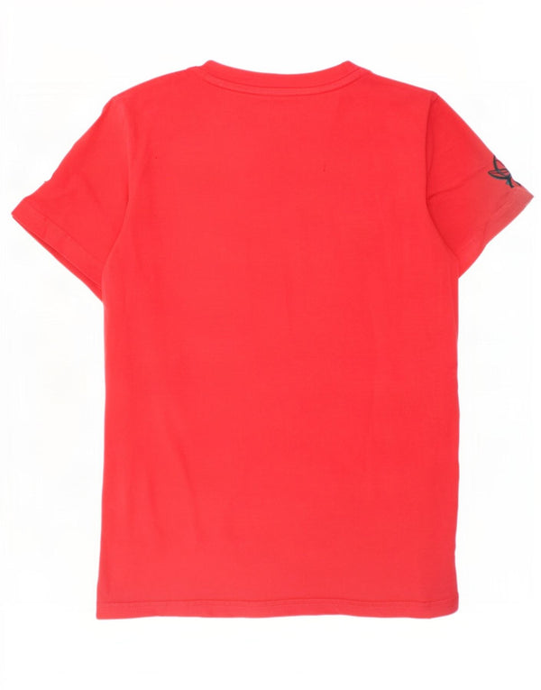 Chłopięcy T-shirt Puma Ferrari z grafiką, 13-14 lat, czerwona, bawełniana