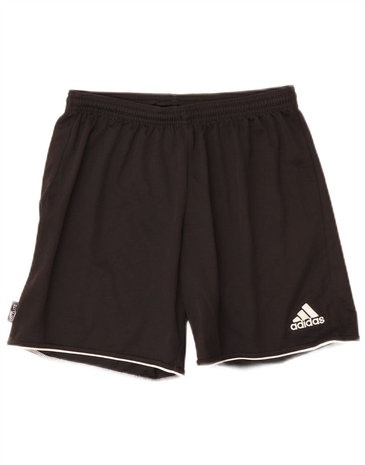 ADIDAS Mens Climalite Sport Shorts Small Black Polyester