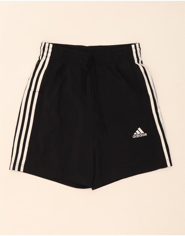 Męskie spodenki sportowe ADIDAS, małe, czarne, poliestrowe