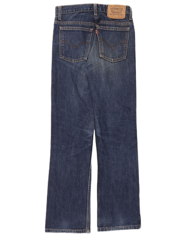 Męskie jeansy Levi's 607 Straight W28 L30 Niebieskie bawełniane