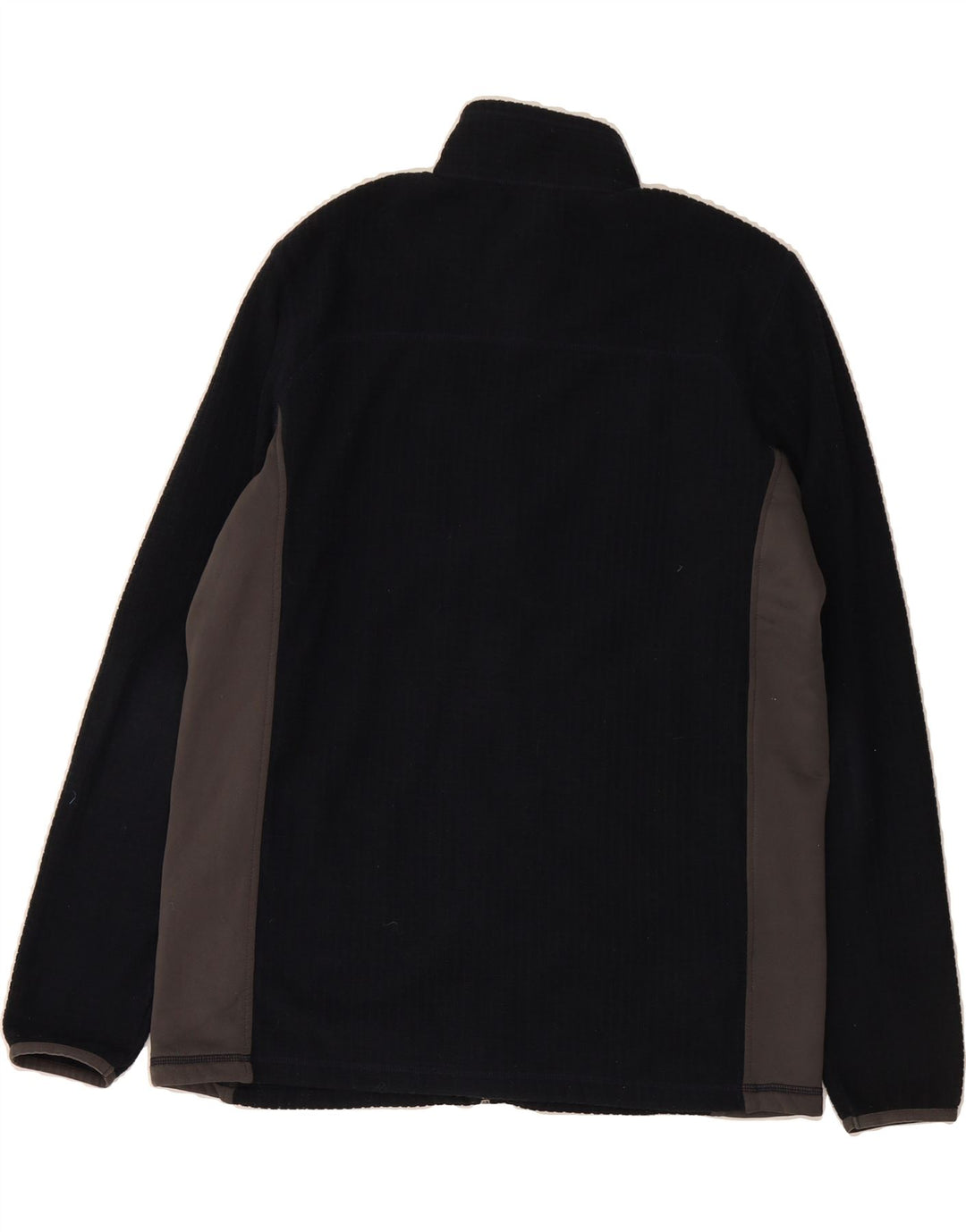 EDDIE BAUER Mens Tracksuit Top Jacket  Large Black Colourblock Polyester Vintage Eddie Bauer and Second-Hand Eddie Bauer from Messina Hembry 