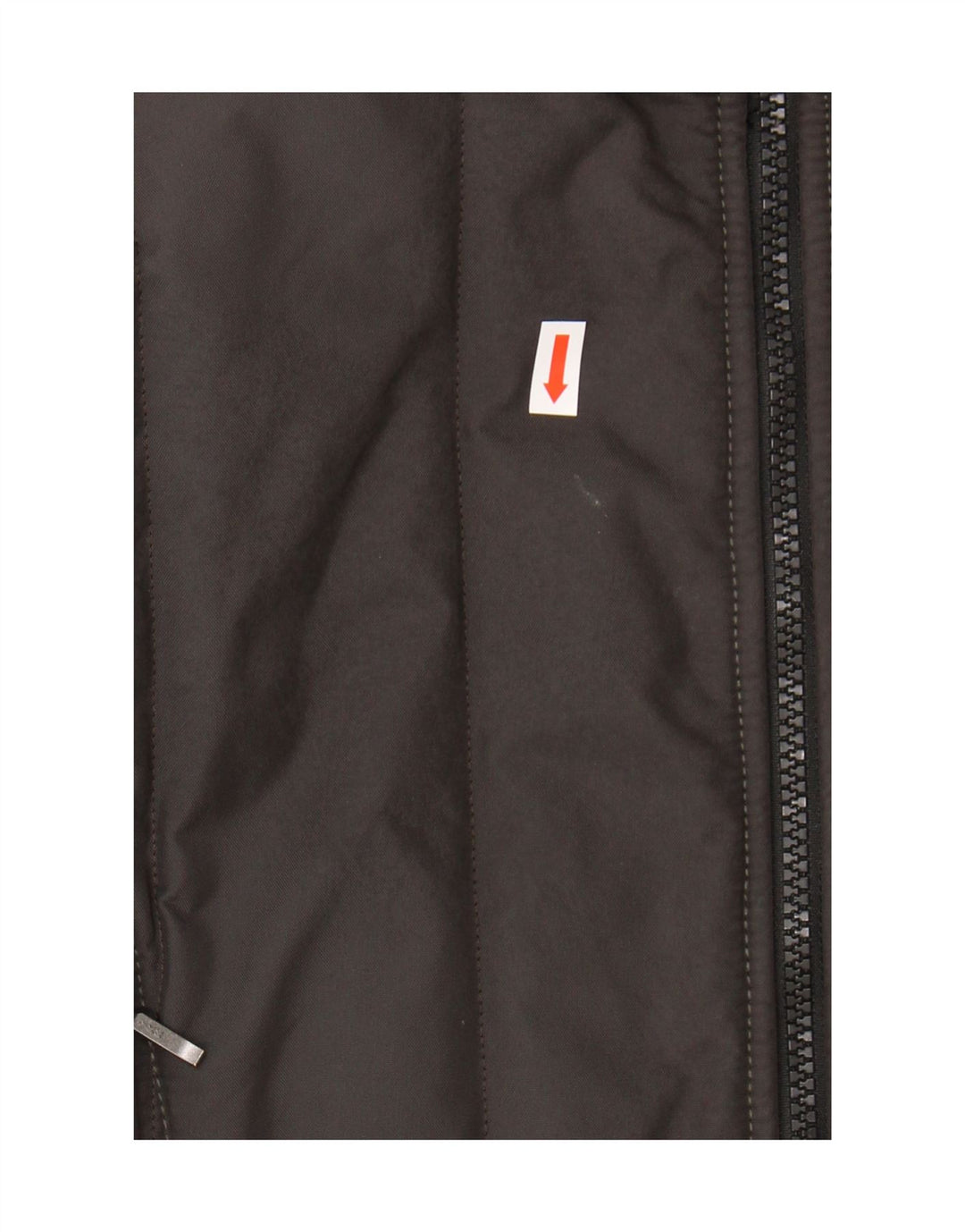 Damski płaszcz z kapturem i ociepleniem Refrigiwear IT 46, duży nylon w kolorze khaki