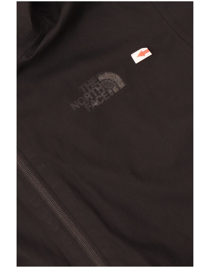Męska kurtka przeciwdeszczowa z kapturem The North Face UK 36, mała, czarna, z poliestru