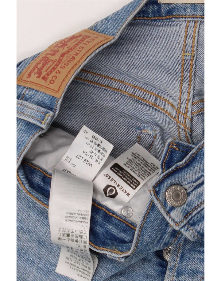 Męskie jeansy Levi's Ribcage Straight W28 L27 Niebieska bawełna