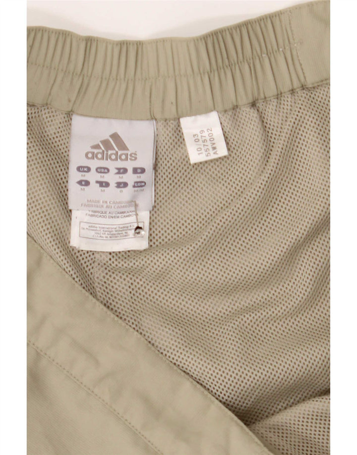 Męskie spodenki cargo Adidas średnie W32 beżowy poliamid