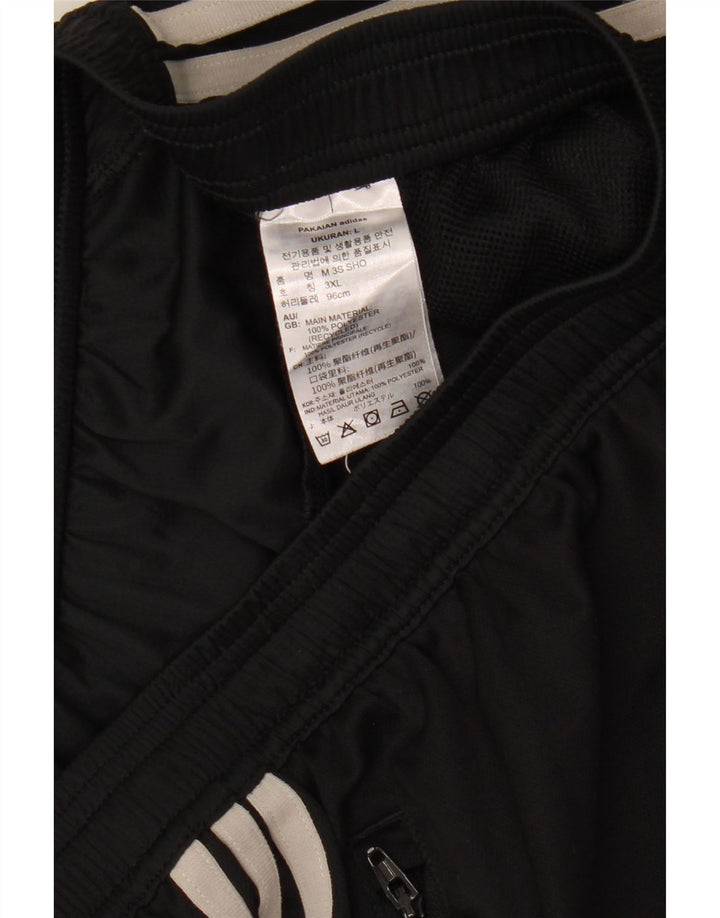 Męskie spodenki sportowe Adidas Aeroready, duże, czarne, poliestrowe