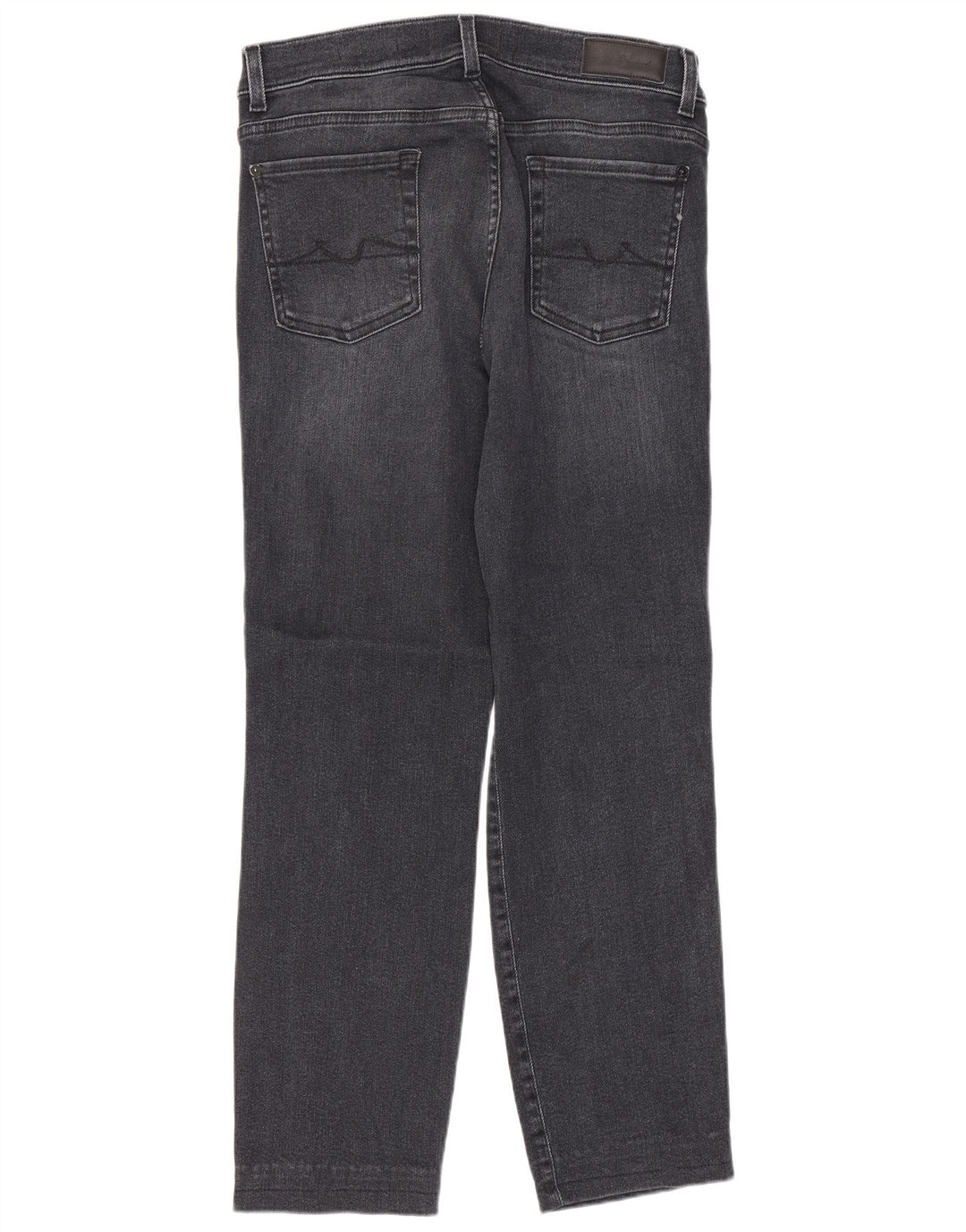 Damskie proste dżinsy 7 For All Mankind W30 L27 Granatowe