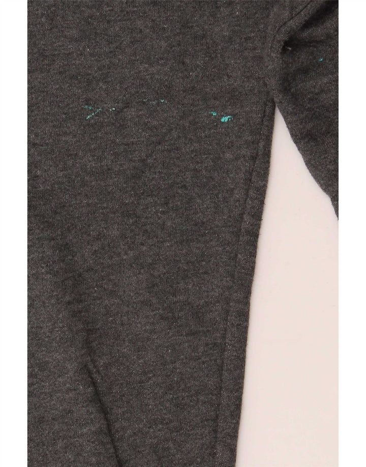 Męska bluza z grafiką Fila, średnioszara, bawełniana w plamki