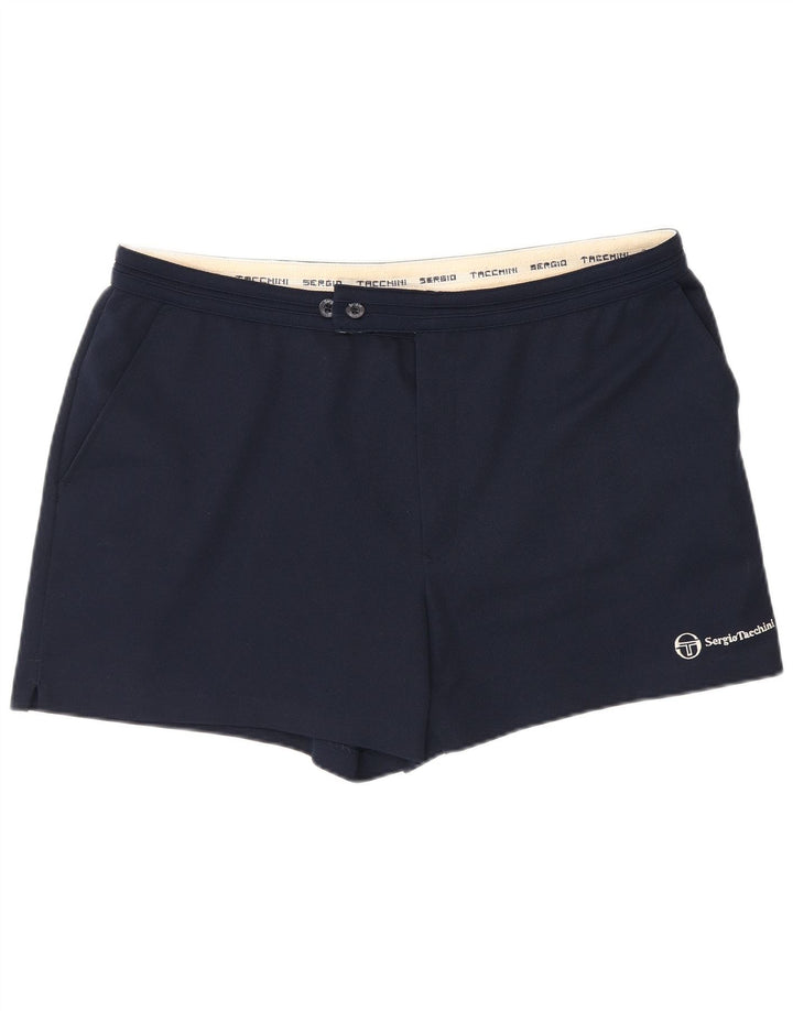 Męskie spodenki sportowe Sergio Tacchini IT 56 2XL Granatowy poliester