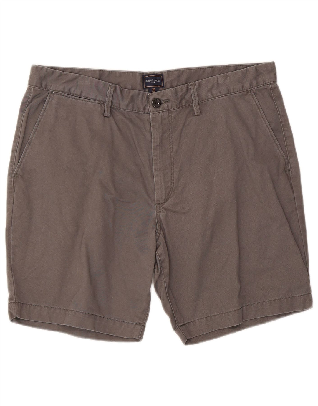 Męskie spodenki chino Gap khaki W36, duże, szare, bawełniane