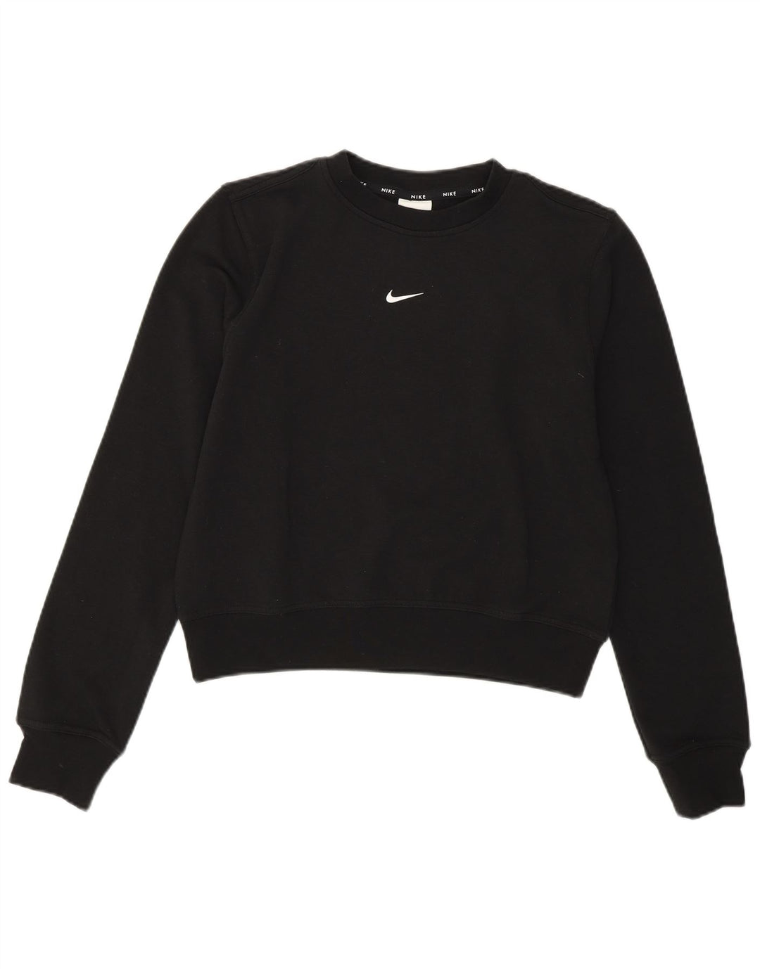 Damska bluza dresowa NIKE UK 6 XS, czarna, poliester