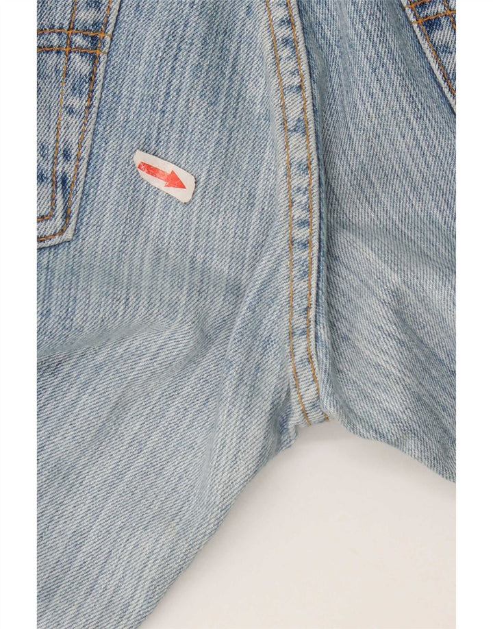 Damskie jeansy Levi's 595 Straight W27 L32 Niebieskie bawełniane