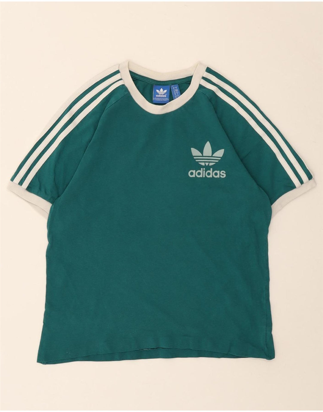 Damska koszulka z grafiką ADIDAS Top UK 10 Small Green