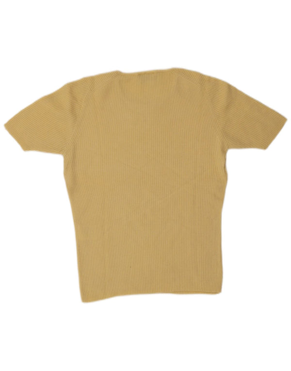Sweter damski Betty Barclay z okrągłym dekoltem, UK 14, duży, żółty