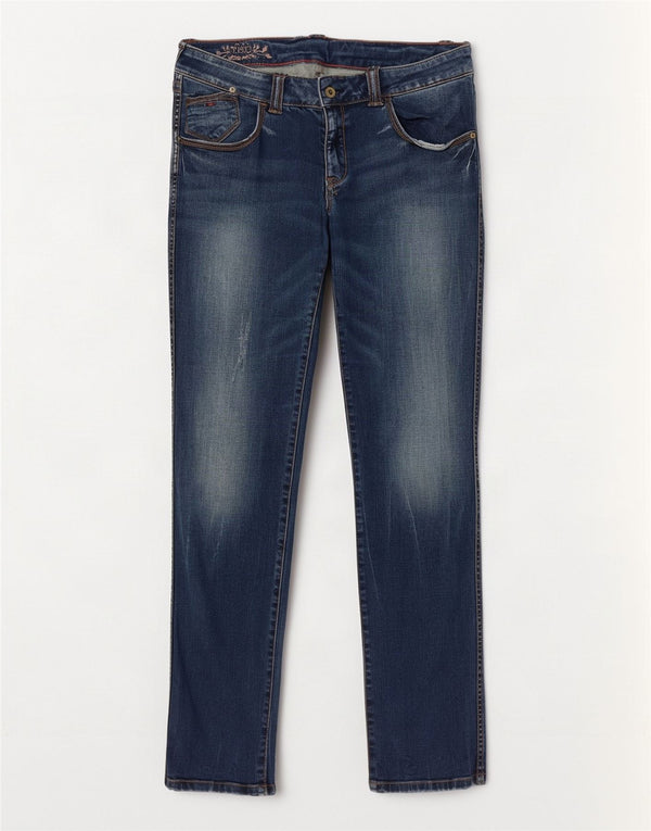 Damskie jeansy slim Tommy Hilfiger W32 L32 Granatowa bawełna