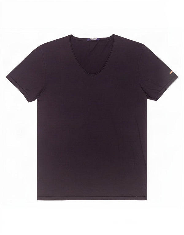 Koszulka damska Scotch & Soda Top UK 18 XL, granatowa, bawełniana