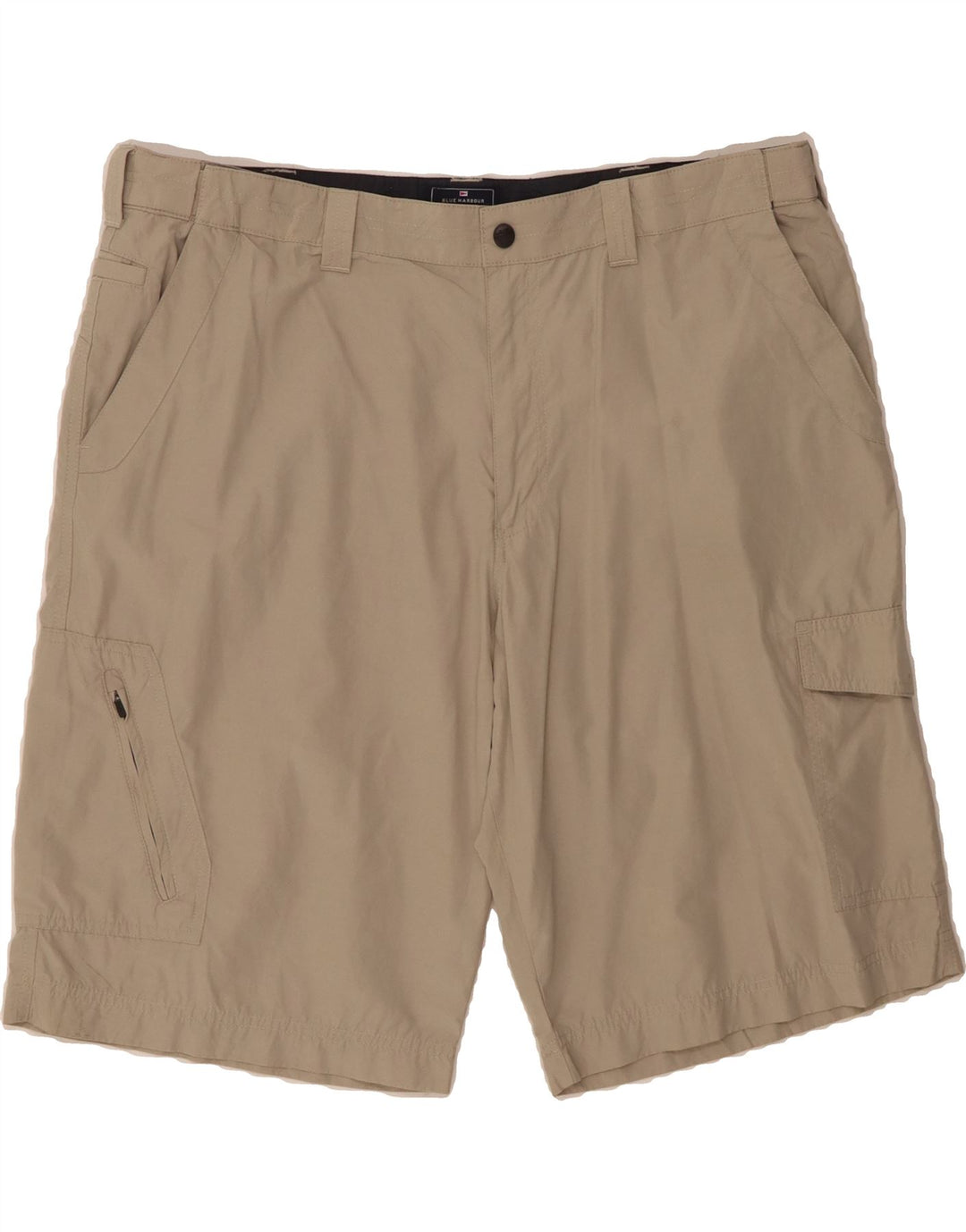 MARKS & SPENCER Mens Cargo Shorts W40 XL Beige Polyamide Vintage Marks & Spencer and Second-Hand Marks & Spencer from Messina Hembry 