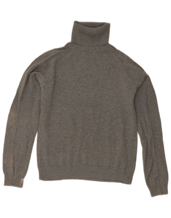 Sweter damski Zara z okrągłym dekoltem UK 12, średni szary