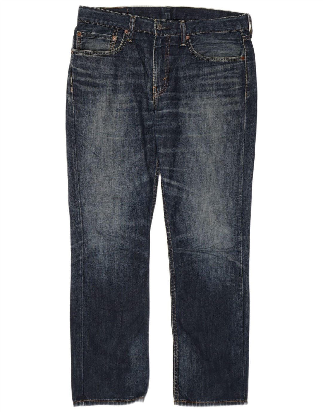 Męskie jeansy Levi's 511 Slim W34 L30 Niebieska bawełna