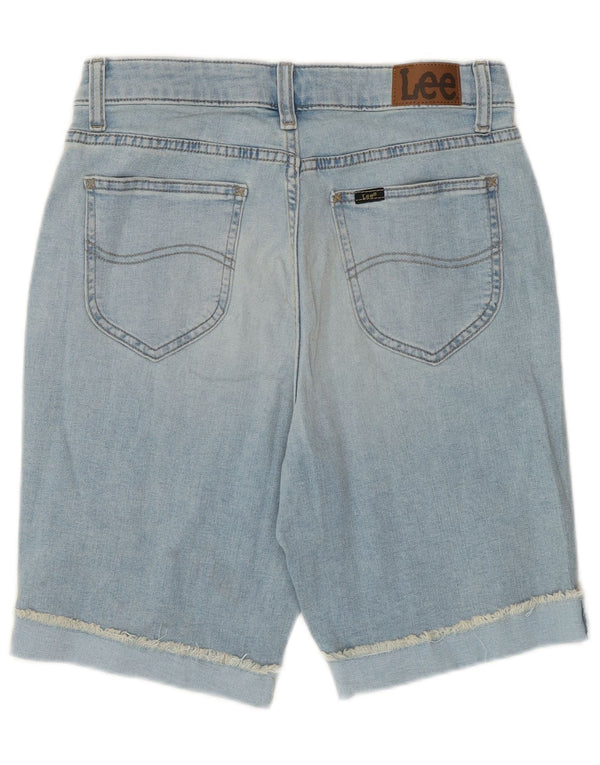 Damskie spodenki jeansowe Lee US 6 Medium W28, niebieska bawełna