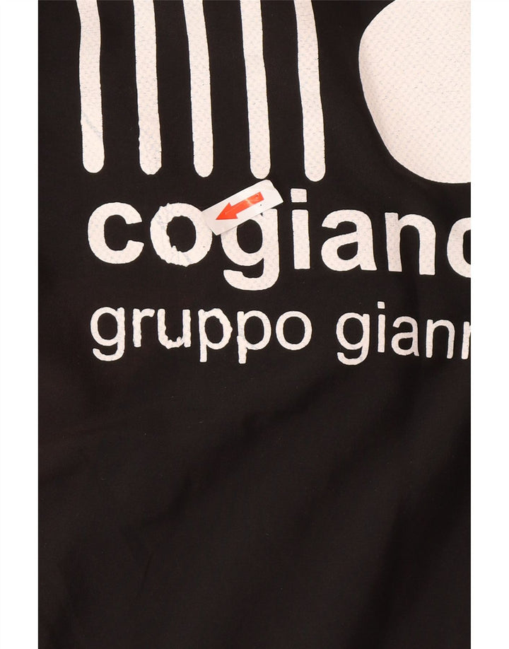 Męska kurtka dresowa Umbro z grafiką, duży szary poliester z blokami kolorów