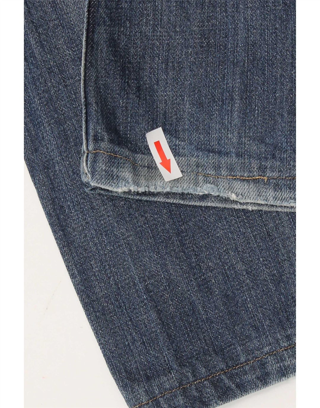 Męskie jeansy Calvin Klein w trudnej sytuacji W34 L28 Niebieskie