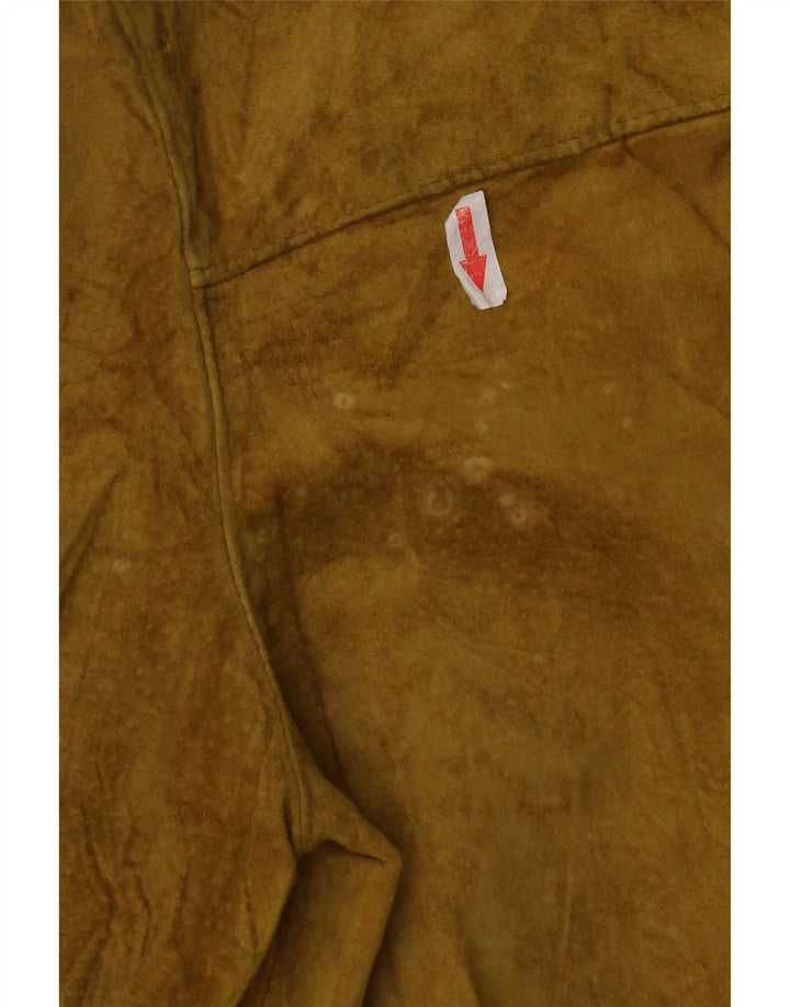 Damska kurtka zamszowa w stylu vintage IT 48 XL Khaki