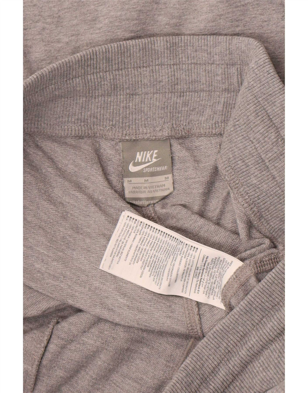 Męskie spodenki sportowe Nike, średnioszare, bawełniane