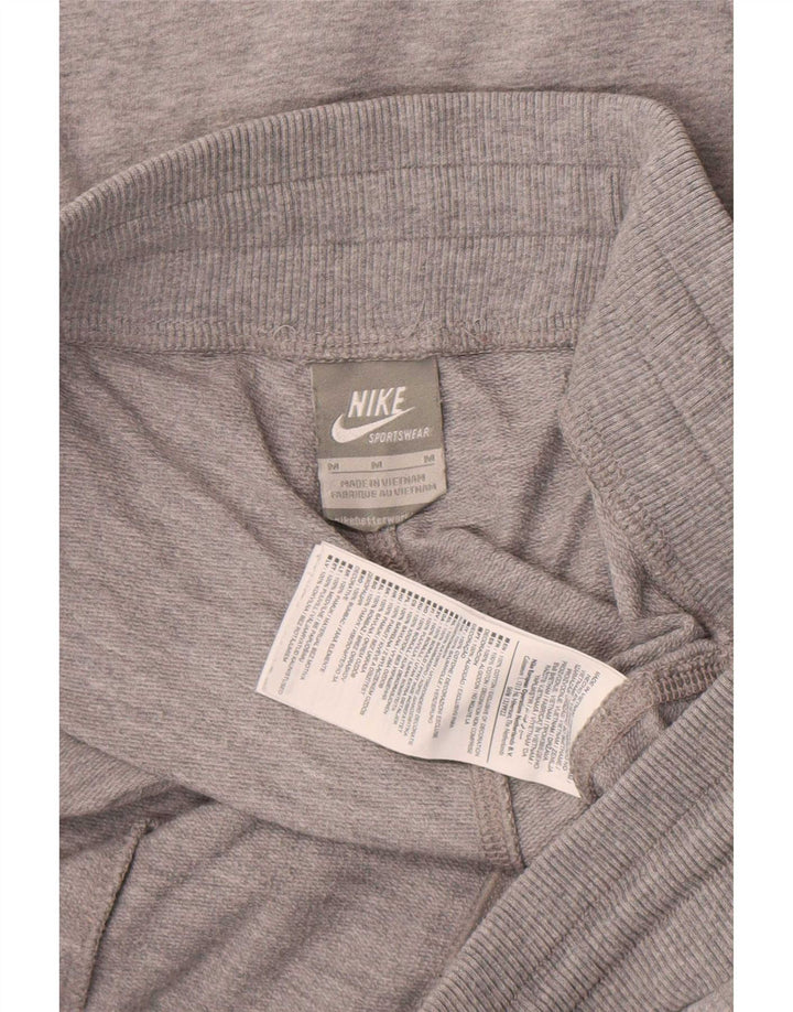 Męskie spodenki sportowe Nike, średnioszare, bawełniane