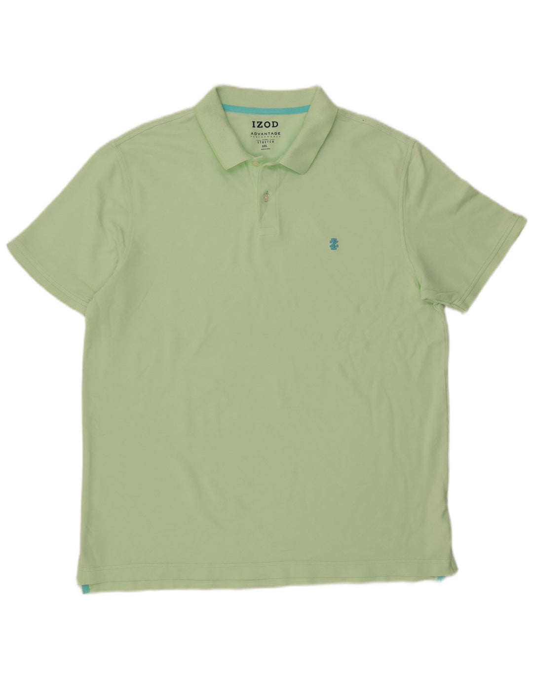 Męska koszulka polo IZOD 2XL, zielona bawełna