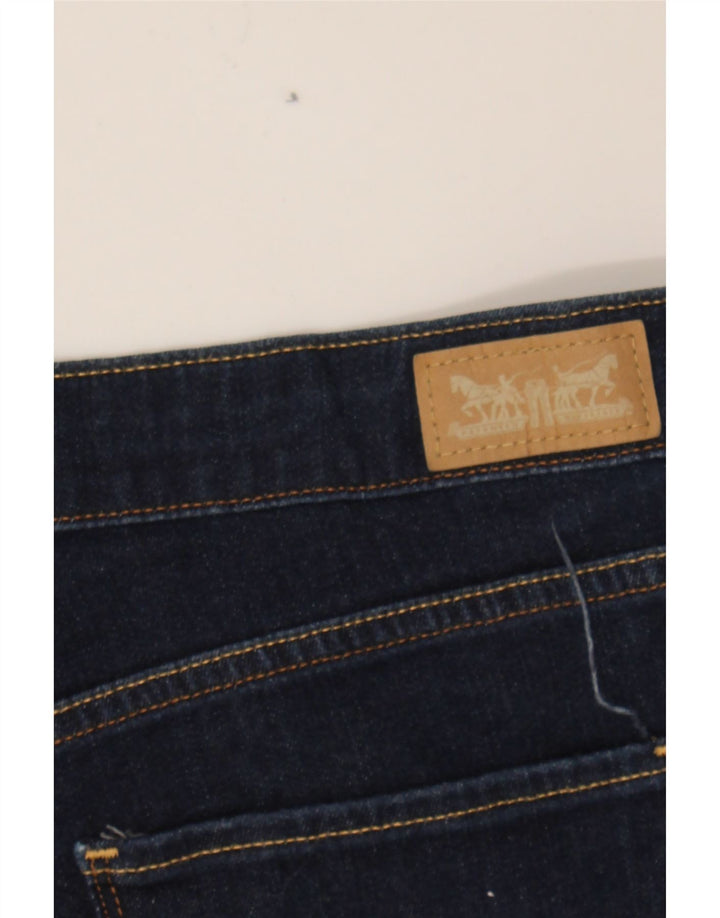 LEVI'S Womens Denim Shorts US 16 2XL W33  Navy Blue Cotton Vintage Levi's and Second-Hand Levi's from Messina Hembry 