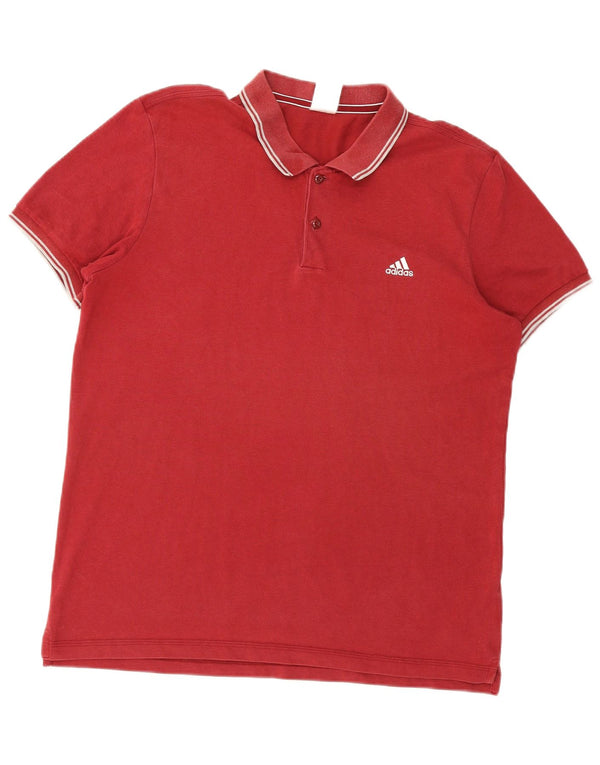 Męska koszulka polo Adidas XL czerwona