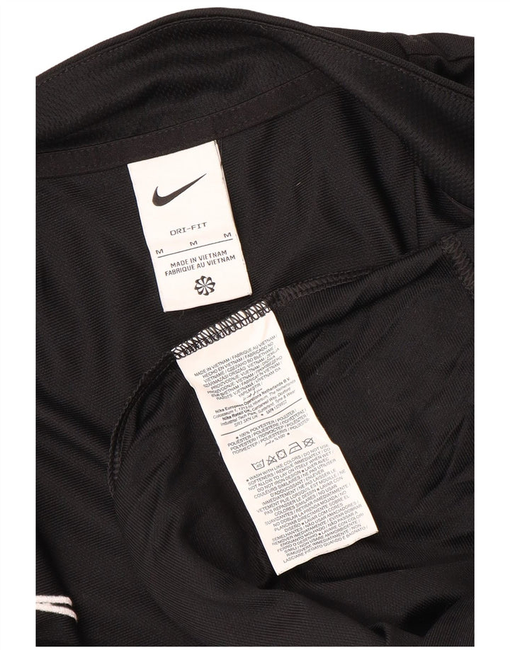 Męska kurtka dresowa Nike, średni czarny poliester