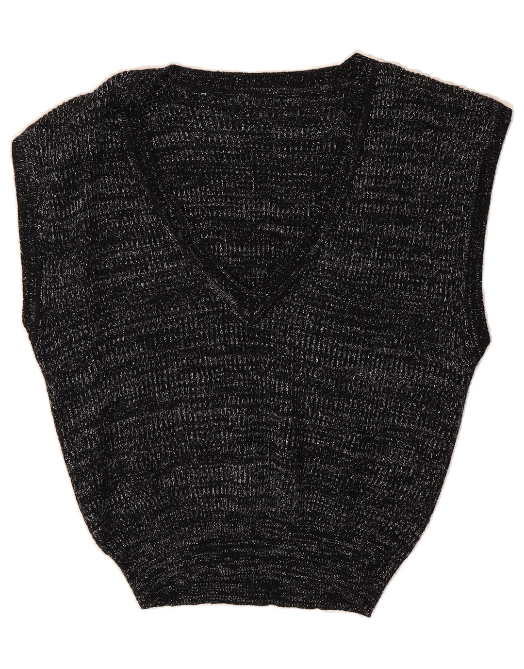 VINTAGE Womens Vest Tank Top UK 16 Large Black Vintage Vintage and Second-Hand Vintage from Messina Hembry 