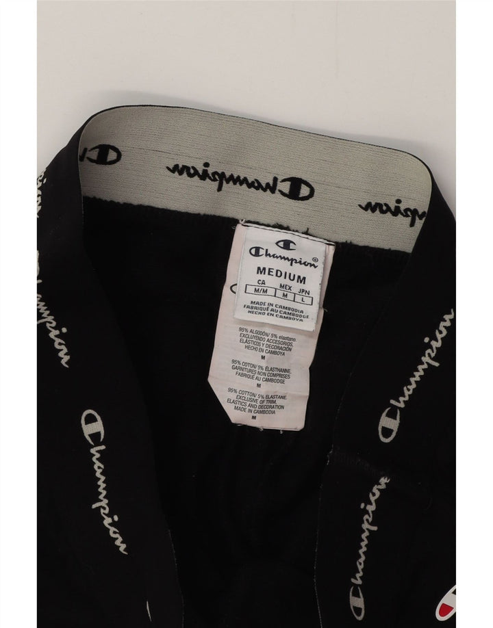 Damskie spodnie dresowe CHAMPION Graphic Joggers UK 14 Medium Black