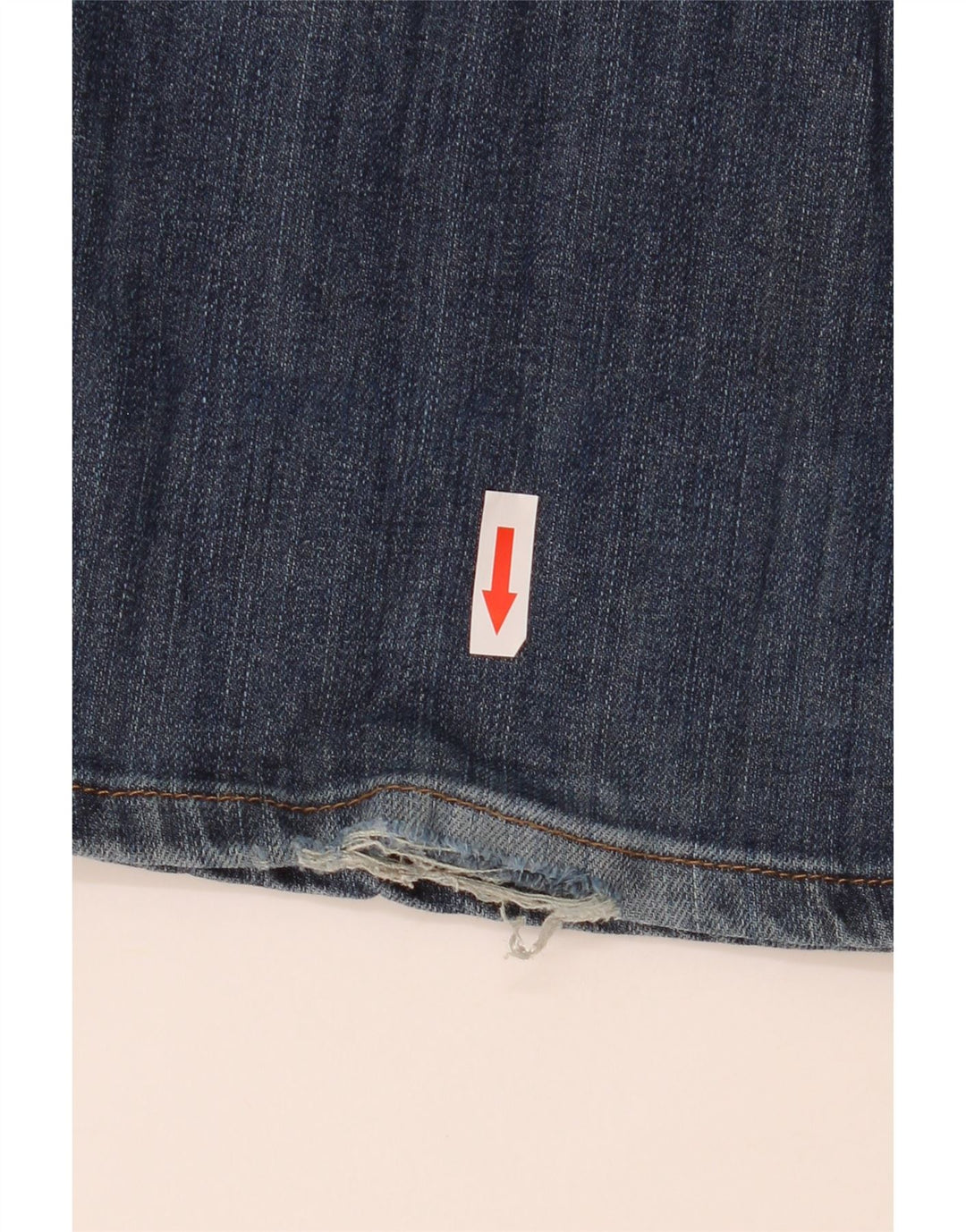 Wrangler Męskie proste dżinsy W36 L32 Niebieskie bawełniane