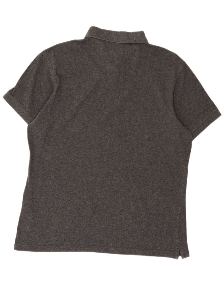Męska koszulka polo Barbour XL, szara, bawełniana