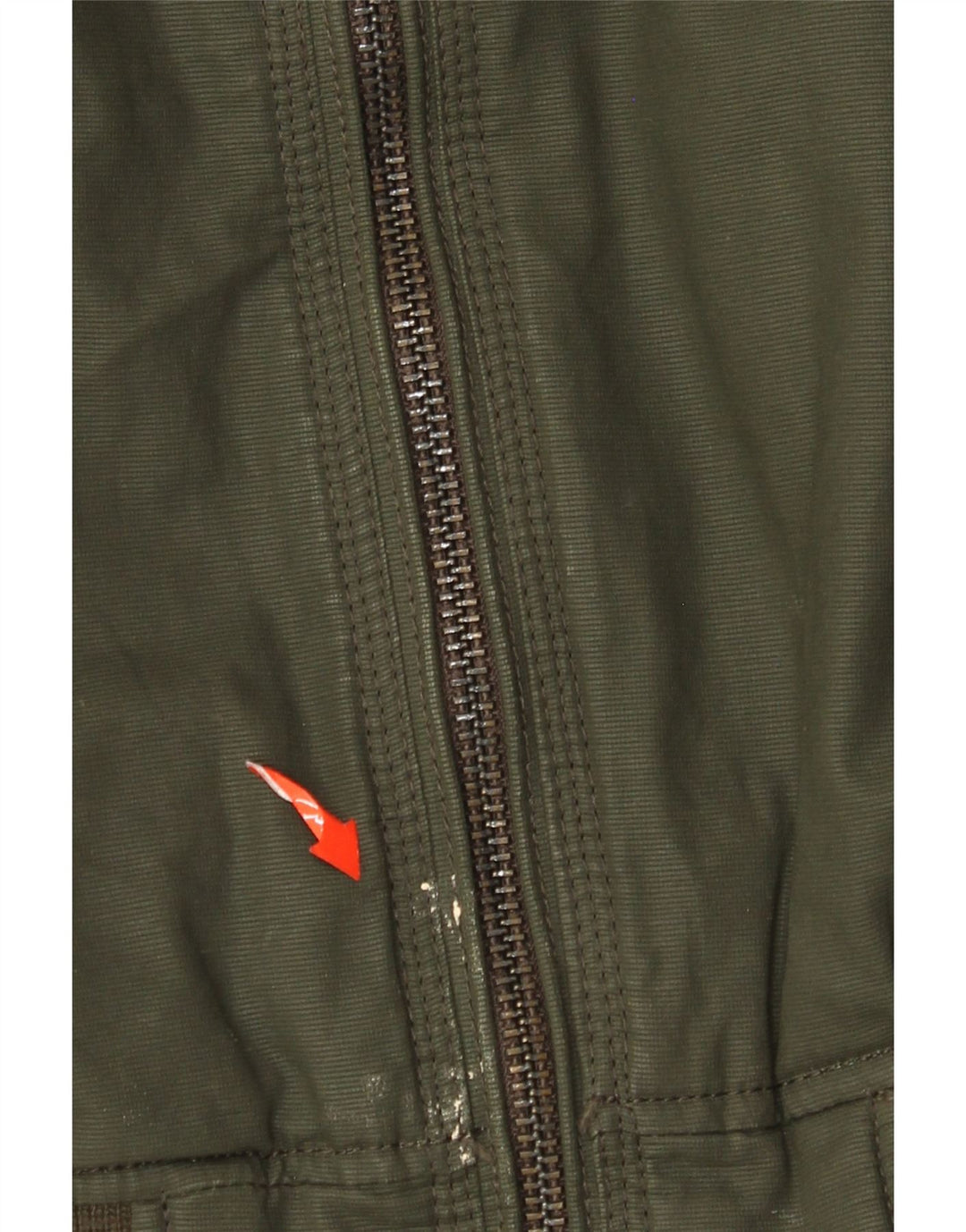 Męska wojskowa kurtka bomber Superdry z grafiką, UK 42 XL, khaki, poliester