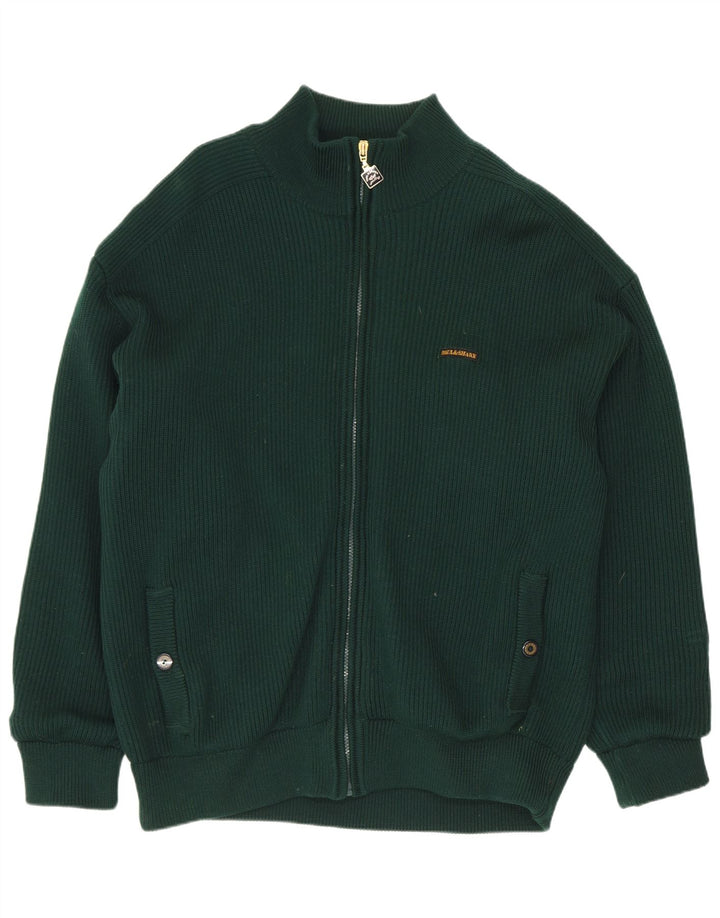 Męski sweter rozpinany Paul & Shark XL, zielony, nowoczesny